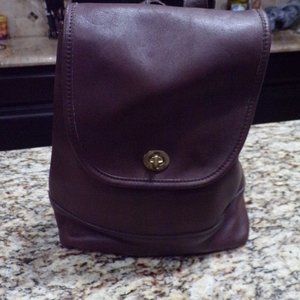 Coach back pack bag,